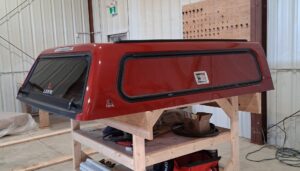 Toyota Tacoma 6’2 Barcelona Red Leer 100RCC Truck Cap