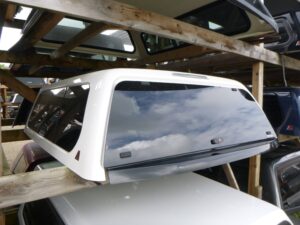 2015-2020 Ford F150 6’6 Pearl White Leer 100XL Truck Cap