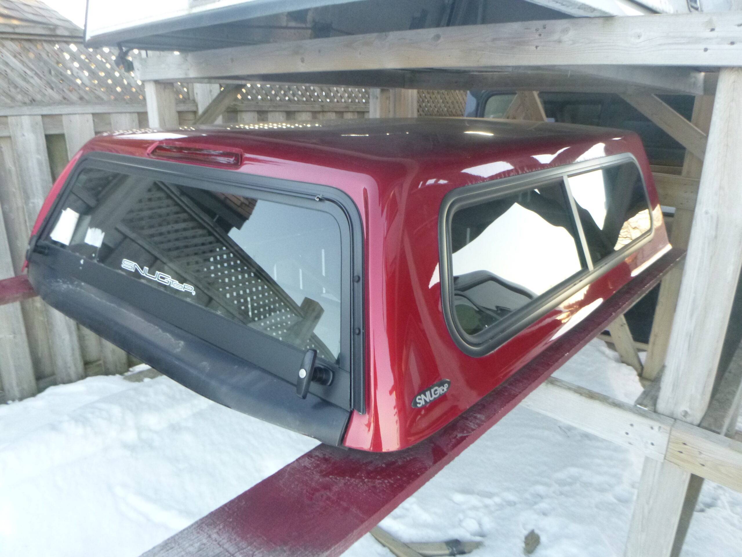 2019 – 2023 Ford Ranger 6′ D4 Red Snug Top Truck Cap - Image 2