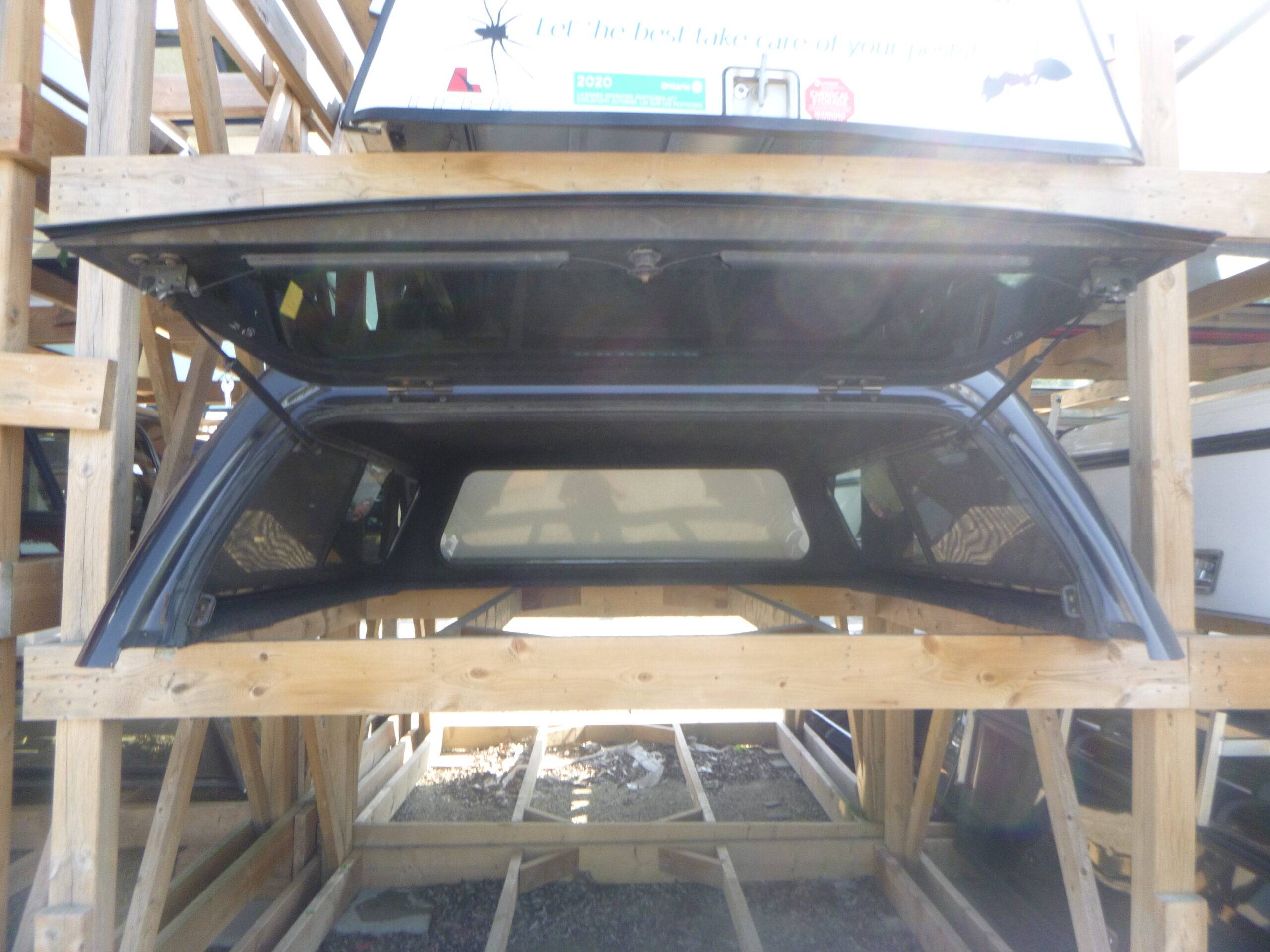 2014 – 2018 GMC Sierra or Chevrolet Silverado 6’6 GXG Iridium Leer 100XR Truck Cap - Image 3