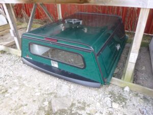 2019 – 2026 GMC Sierra or Chevrolet Silverado 6’6 9V5 Woodland Green Contractor Truck Cap
