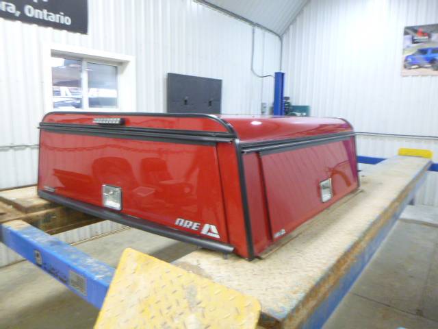2016 – 2023 Toyota Tacoma 5’2 Red ARE Contractor Truck Cap - Image 2