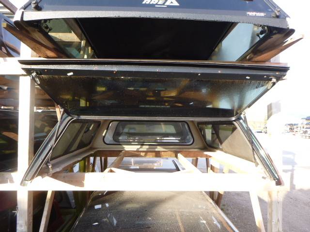 2009 – 2014 Ford F150 6’6 Black Forest Green Metallic Truck Cap - Image 3