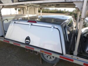 2021 – 2026 Ford F150 8′ Iconic Silver Contractor Truck Cap
