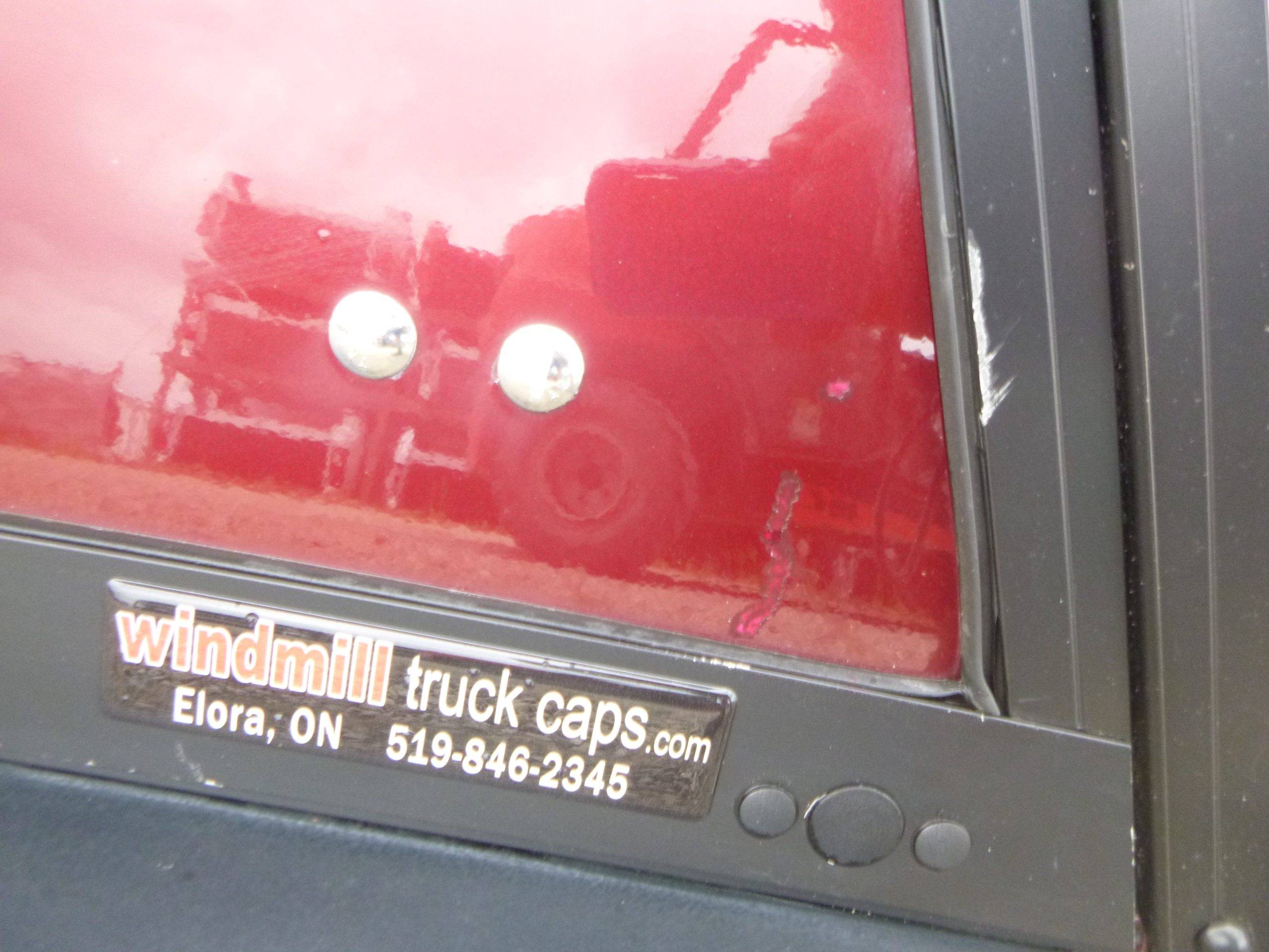 Dodge Ram 6’4 CREW Cab PRV Velvet Red Tricoat ARE Truck Cap - Image 5