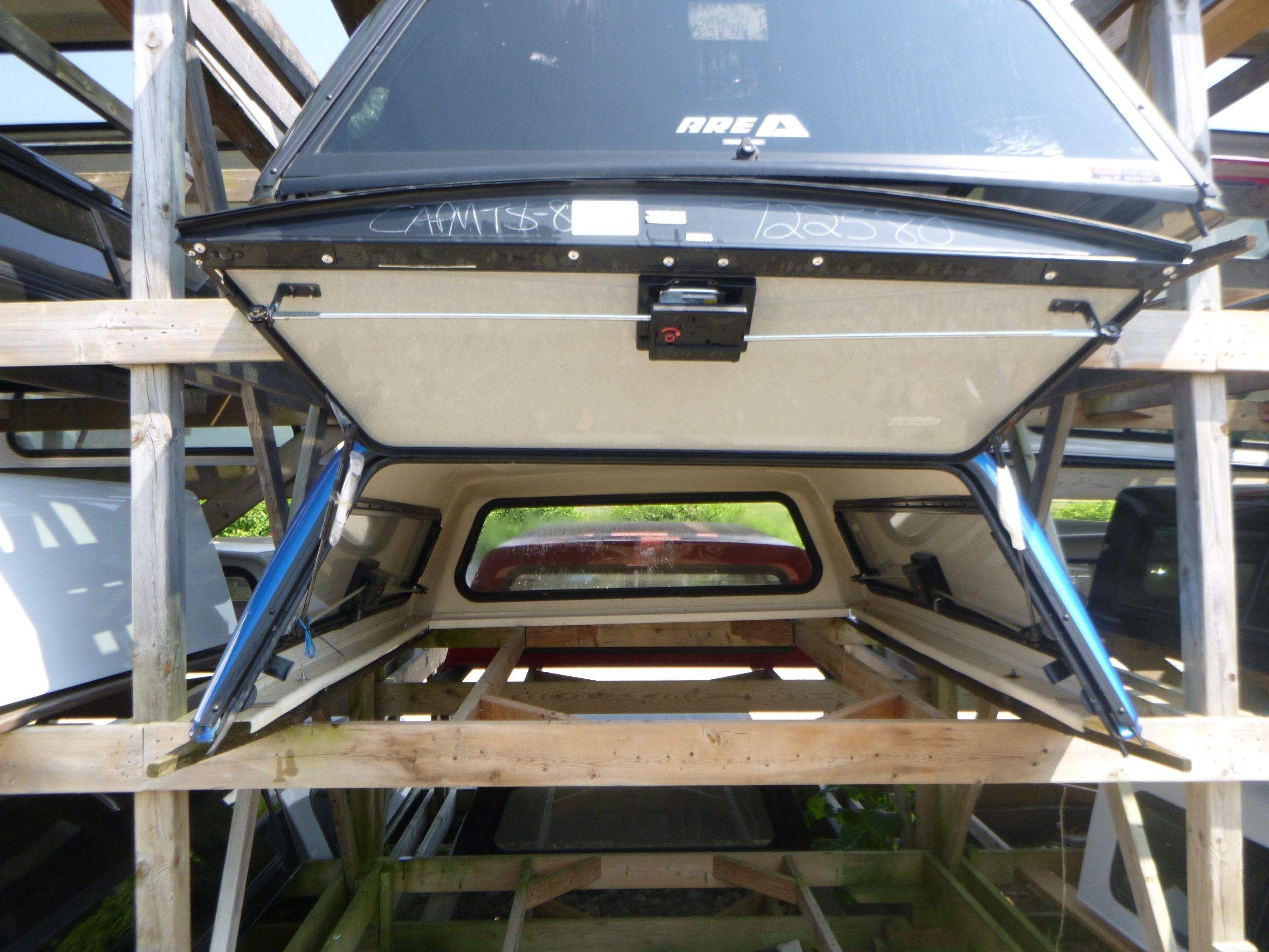 Dodge Ram 6’4 CREW Cab PBJ Hydro Blue ARE Truck Cap - Image 3