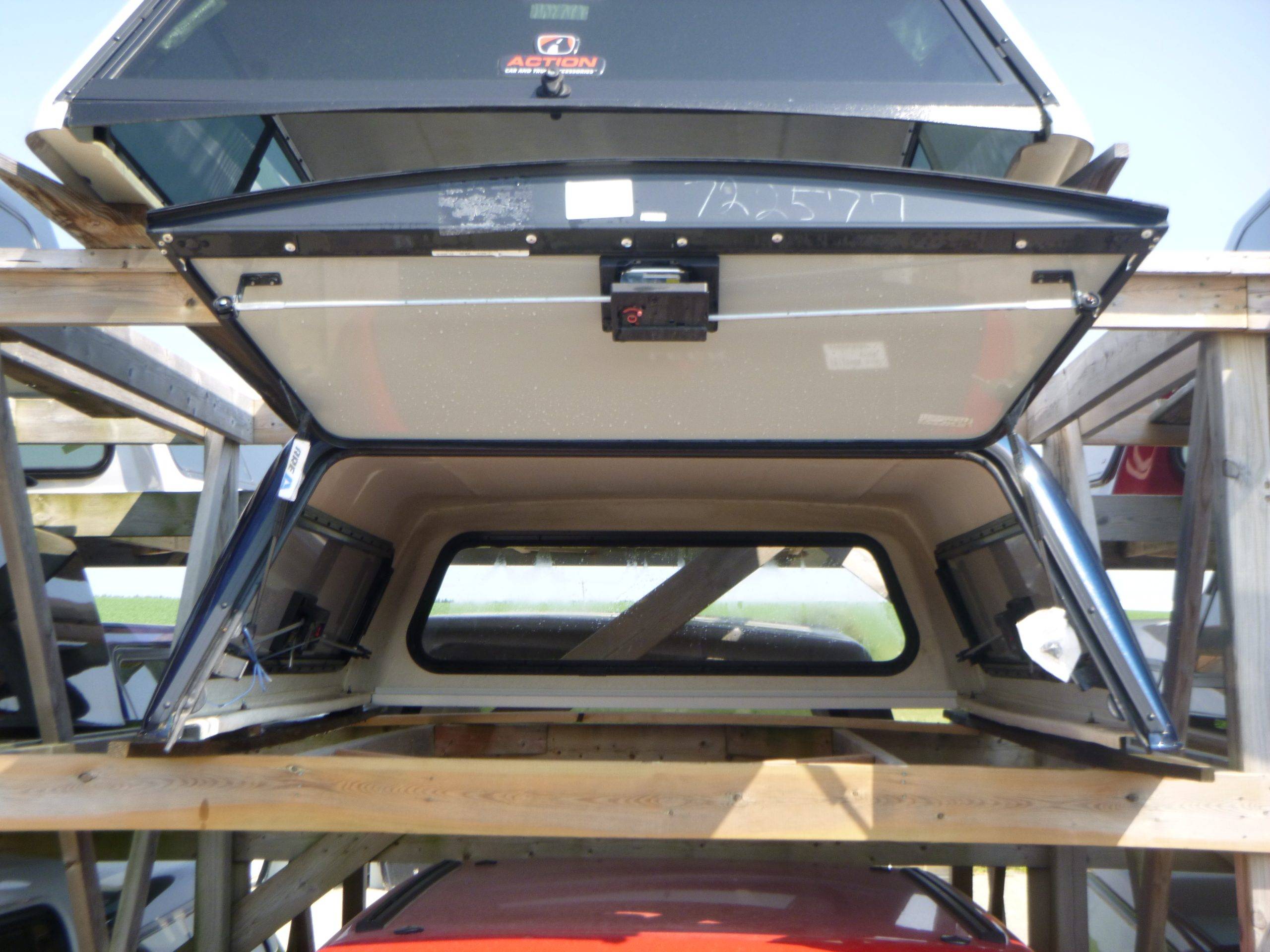 Dodge Ram 6’4 CREW Cab PPX Patriot Blue ARE Truck Cap - Image 3