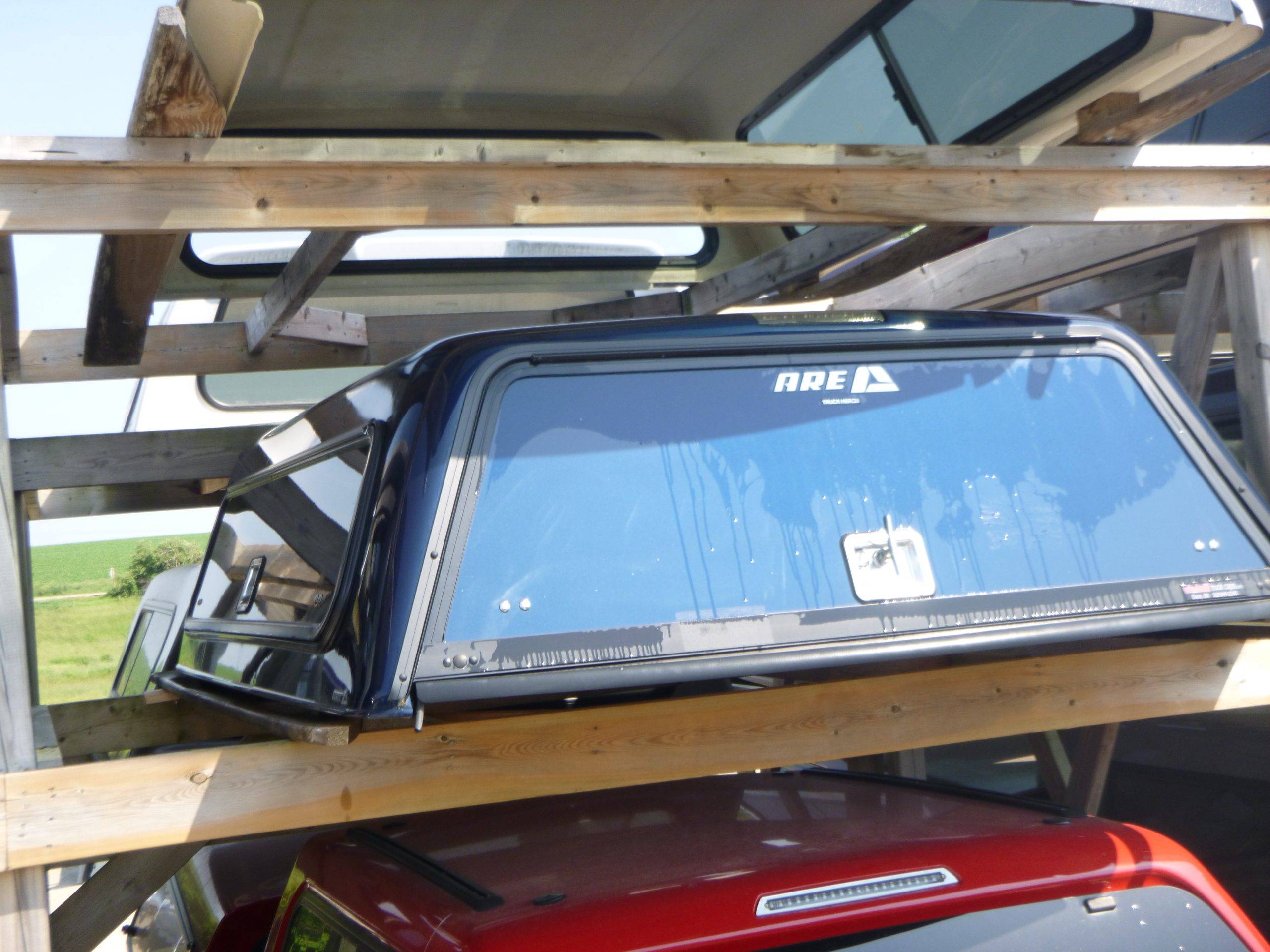 Dodge Ram 6’4 CREW Cab PPX Patriot Blue ARE Truck Cap - Image 2