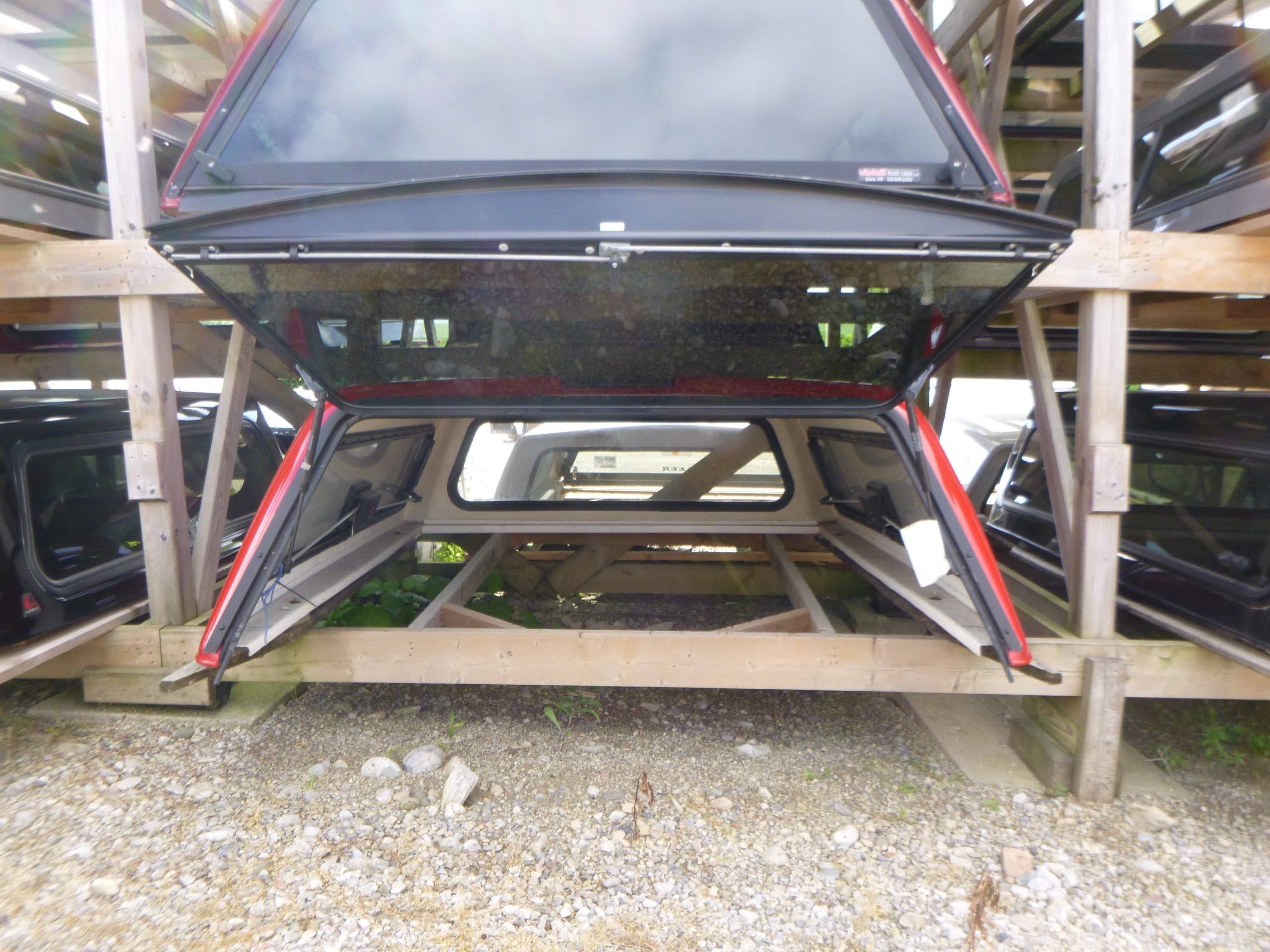 Dodge Ram 6’4 Crew Cab PR4 Flame Red ARE Truck Cap - Image 3