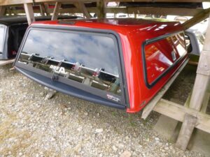 Dodge Ram 6’4 Crew Cab PR4 Flame Red ARE Truck Cap