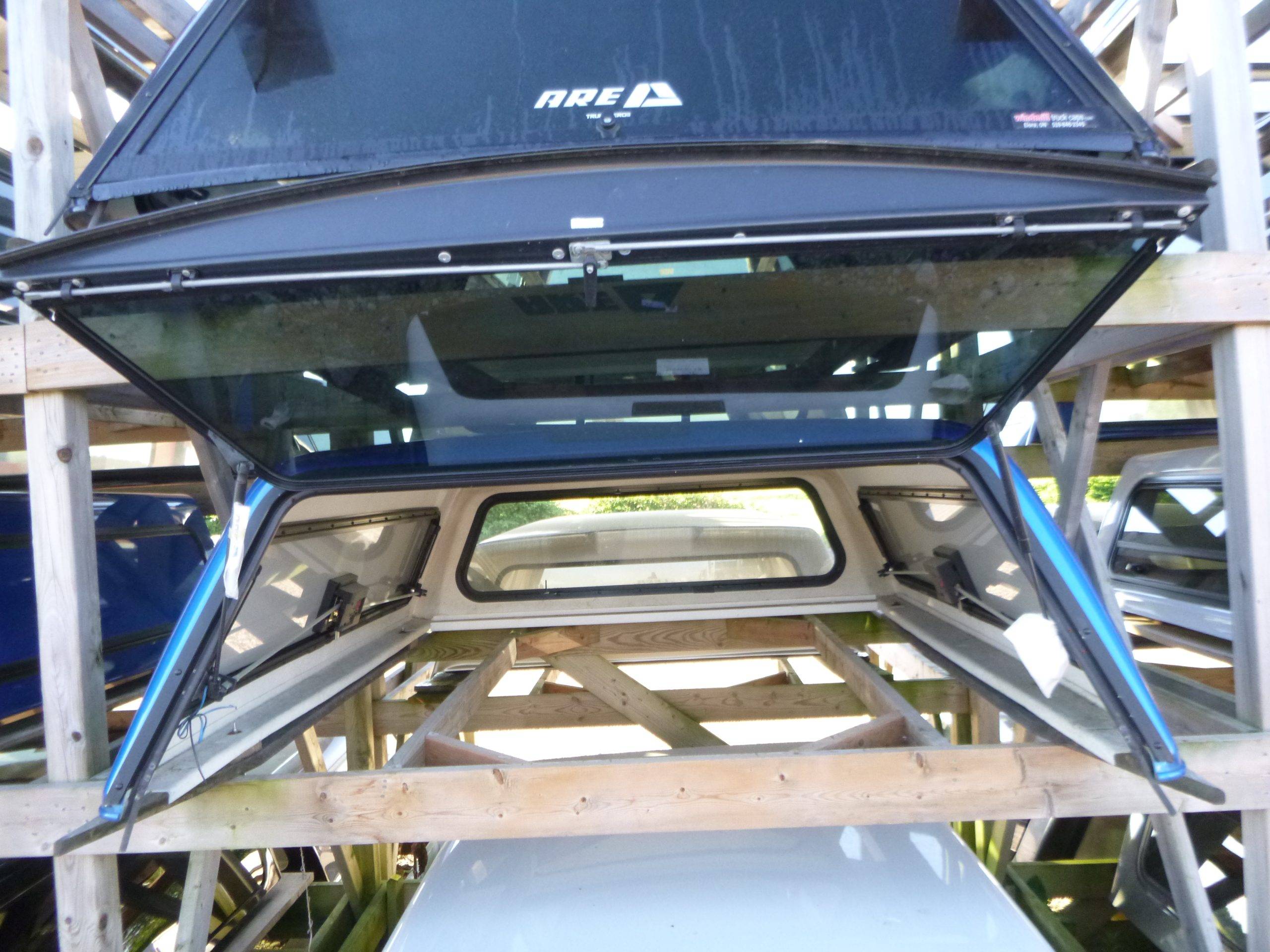Dodge Ram 6’4 Crew Cab PBJ Hydro Blue ARE Truck Cap - Image 3
