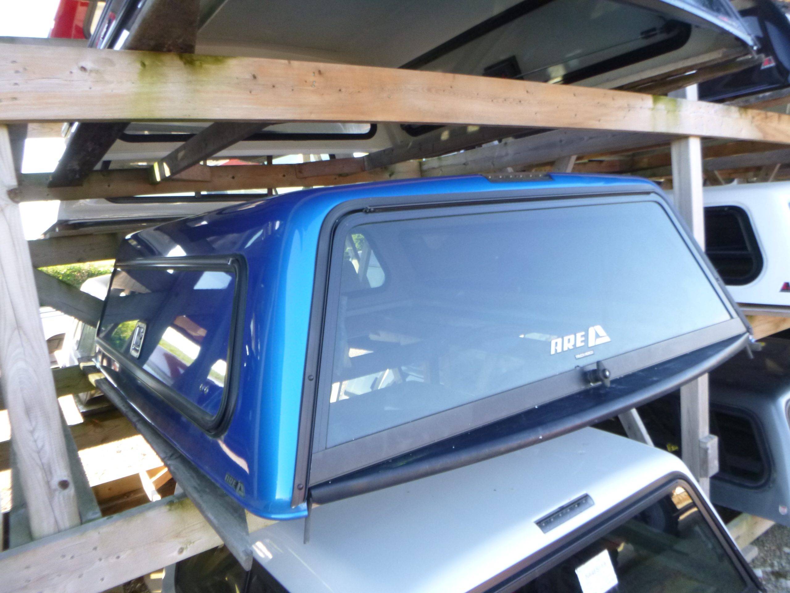 Dodge Ram 6’4 Crew Cab PBJ Hydro Blue ARE Truck Cap - Image 2