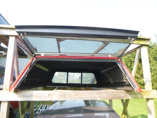 2014 – 2018 GMC Sierra or Chevrolet Silverado 6’6 74 Victory Red Century Truck Cap - Image 3