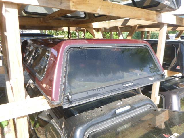 1999 – 2006 Chevrolet Silverado or GMC Sierra 6’6 Burgandy Hawk Truck Cap