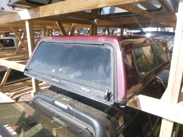 1999 – 2006 Chevrolet Silverado or GMC Sierra 6’6 Burgandy Hawk Truck Cap - Image 2