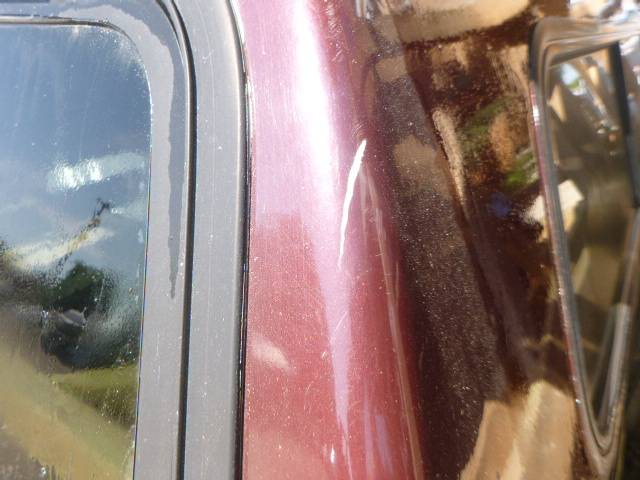 1999 – 2006 Chevrolet Silverado or GMC Sierra 6’6 Burgandy Hawk Truck Cap - Image 4