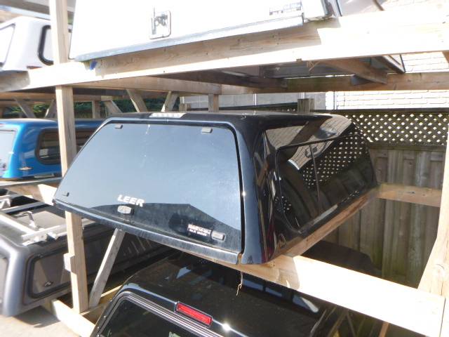 2015 – 2022 Chevrolet Colorado or GMC Canyon 6’2 Black Leer 180XL Truck Cap - Image 2