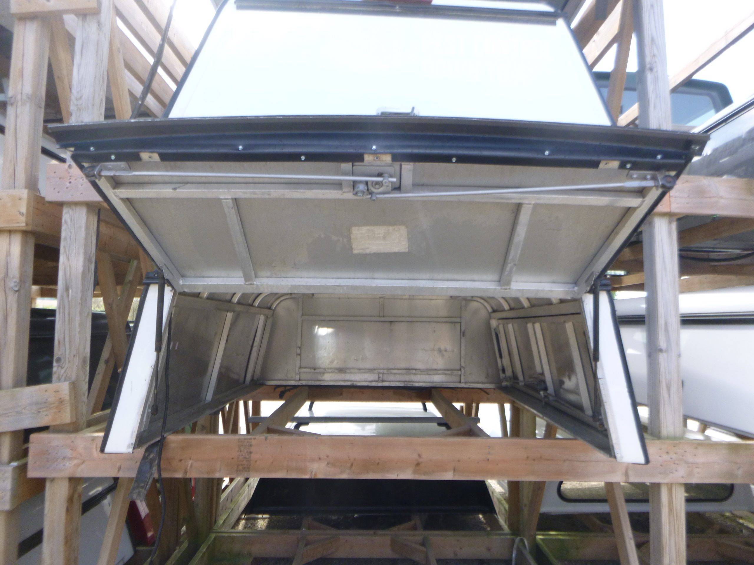 2015 – 2022 Chevrolet Colorado or GMC Canyon 6’2 White ARE Contractor Truck Cap - Image 3