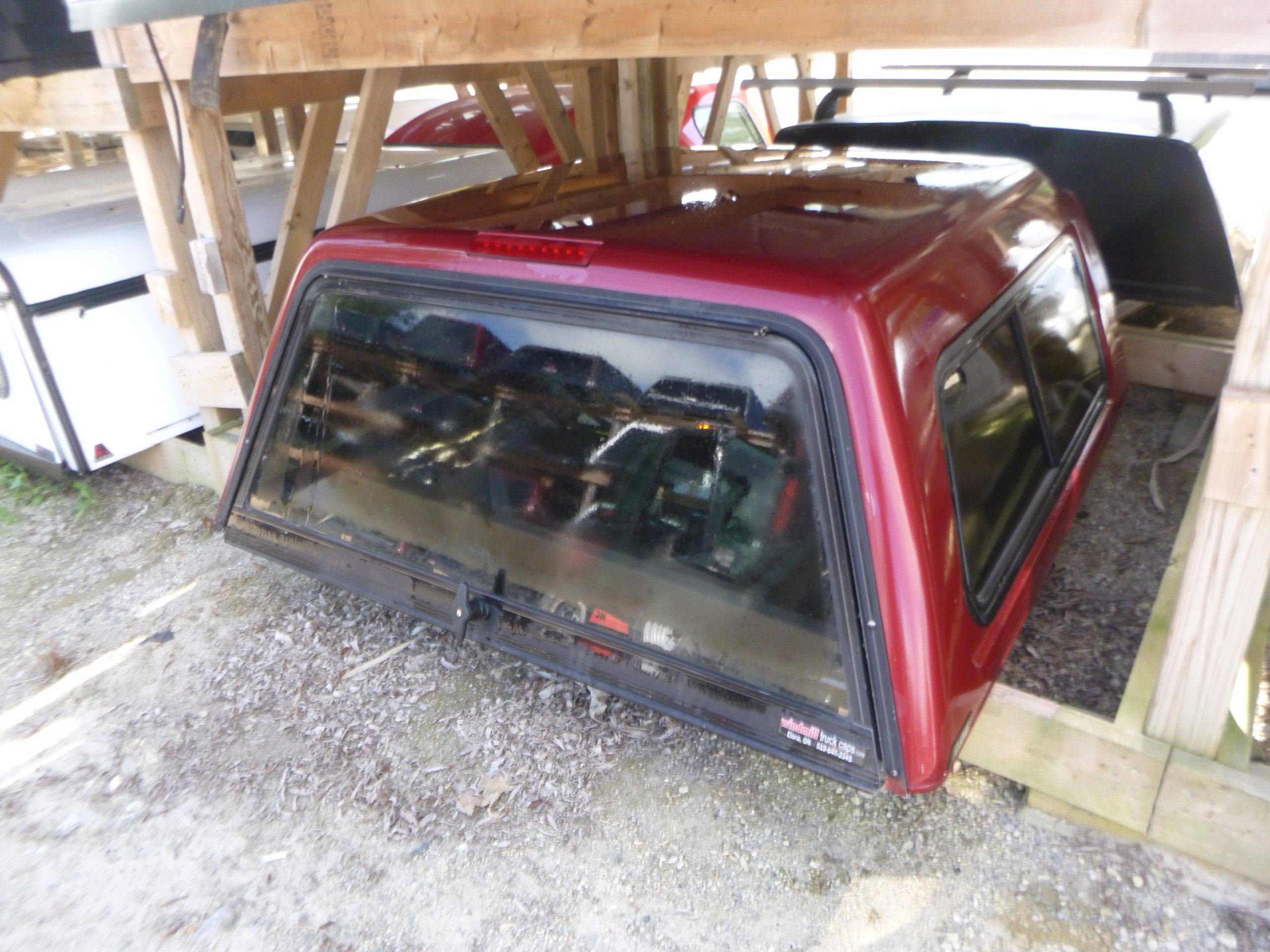 2004 – 2012 Chevrolet Colorado or GMC Canyon 5’2 Red Truck Cap - Image 2