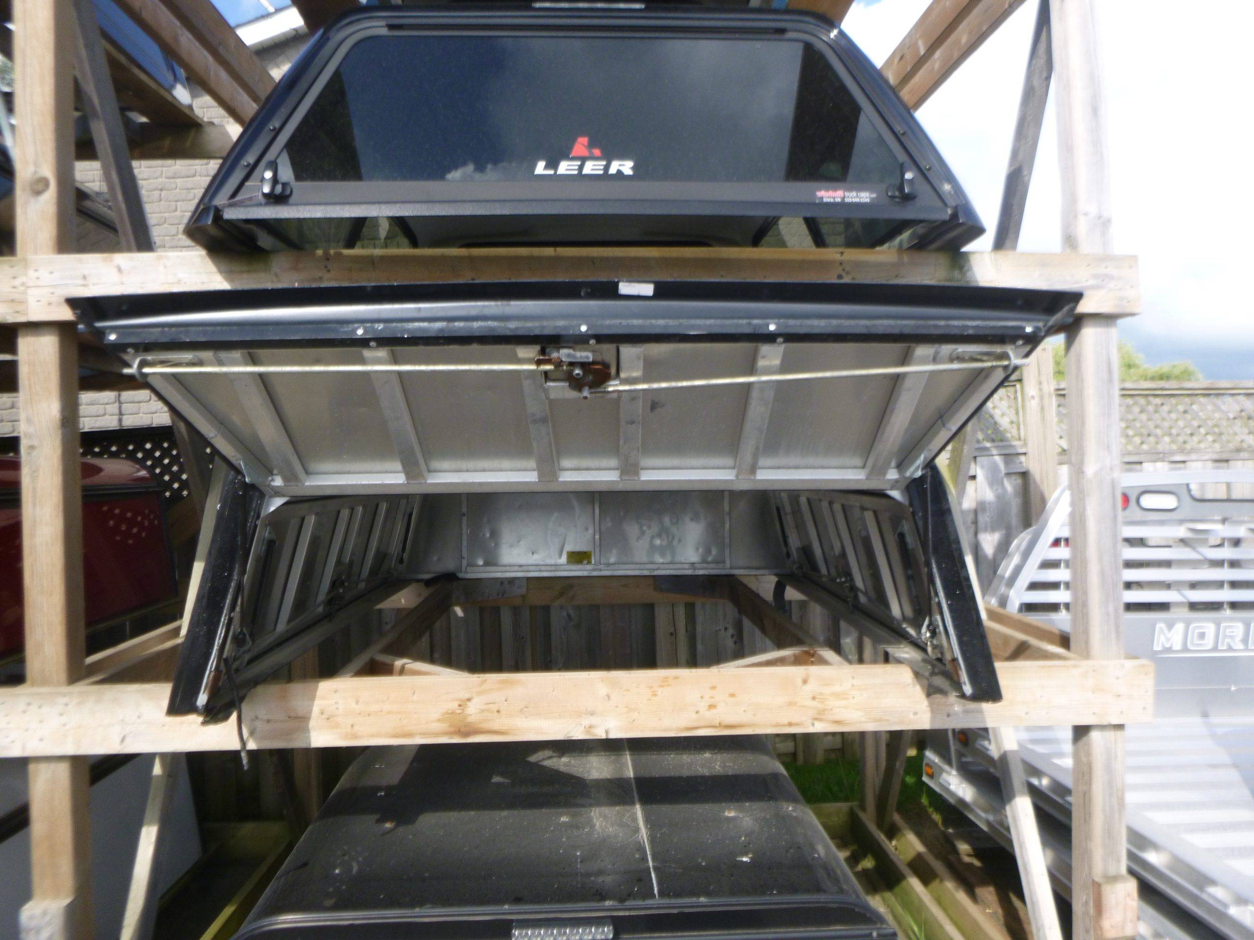 2015 – 2022 Chevrolet Colorado or GMC Canyon 6’2 Black Contractor Truck Cap - Image 3