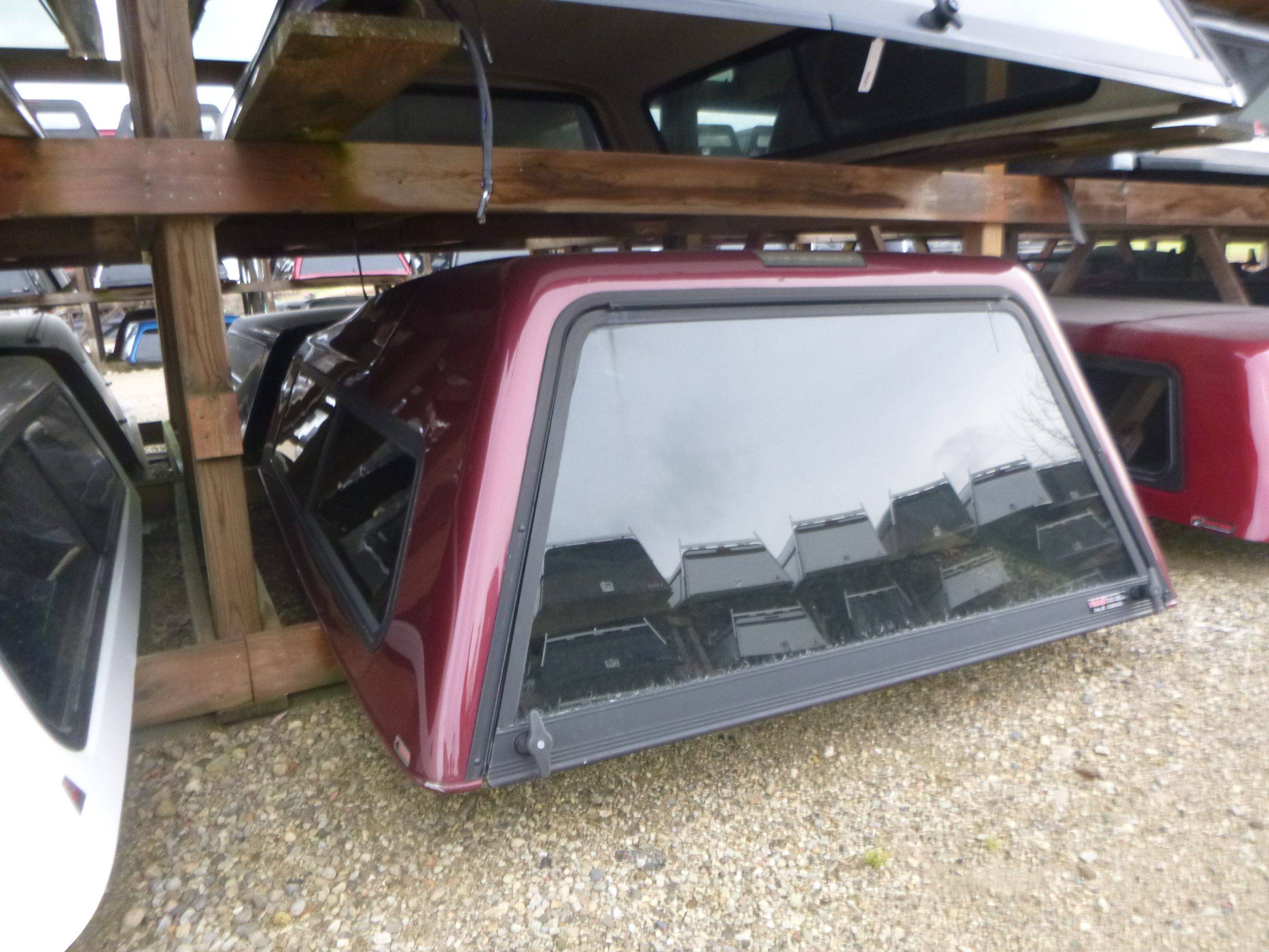 2007 – 2013 Chevrolet Silverado 8′ 66 Red Highrise Truck Cap - Image 2