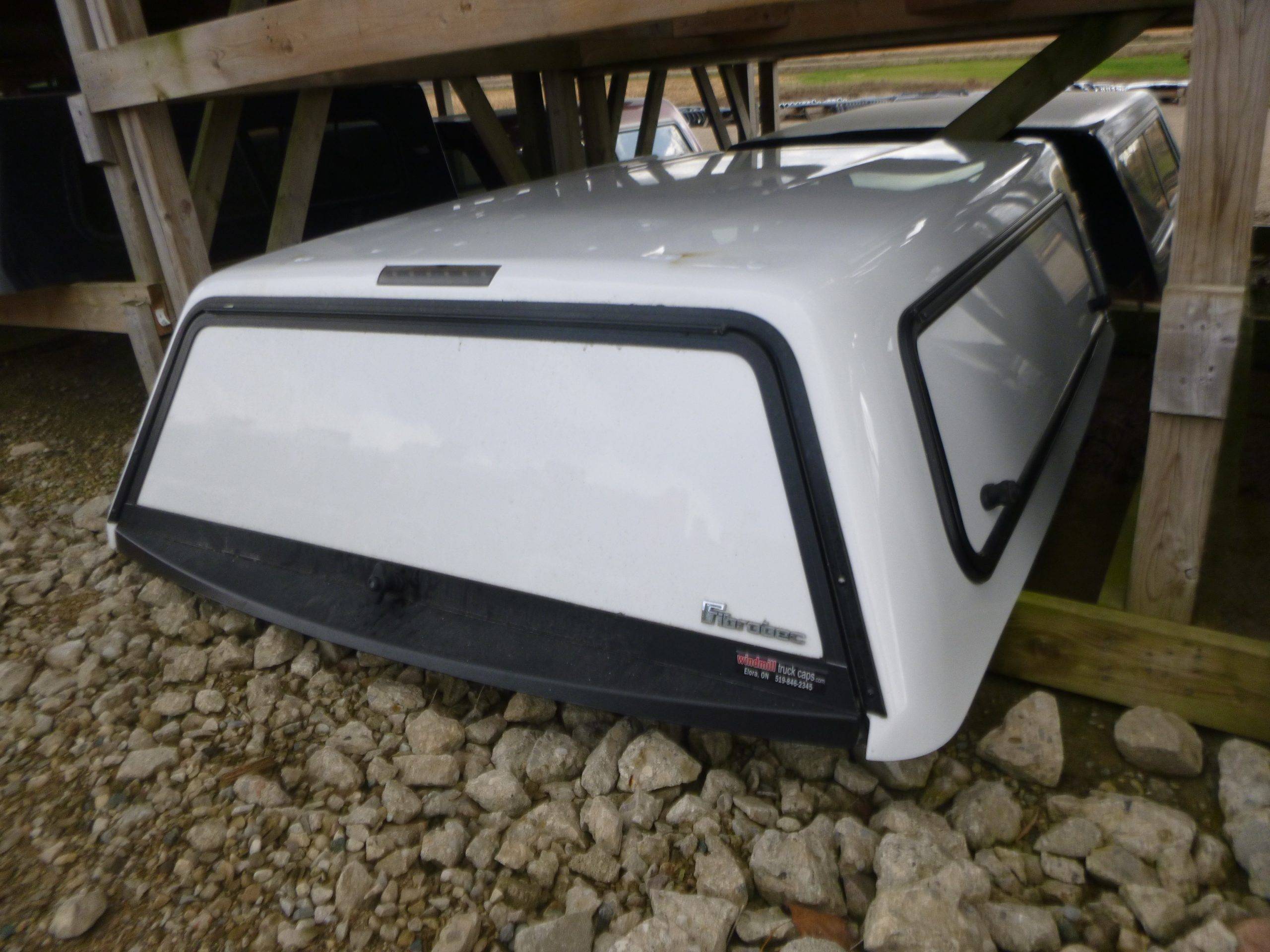 2019 – 2026 Dodge Ram 1500 New Body Style 6’4 PW7 Bright White Fibrobec Truck Cap - Image 2
