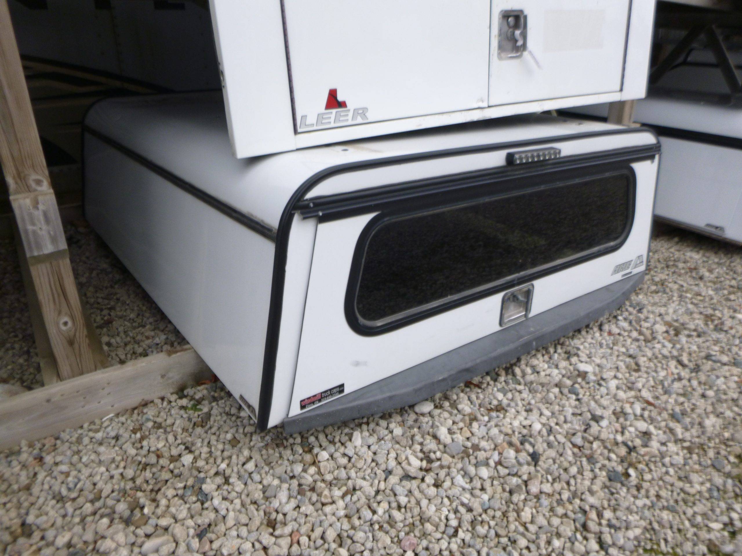 2015 – 2020 Ford F150 6’6 White ARE Contractor Truck Cap - Image 2