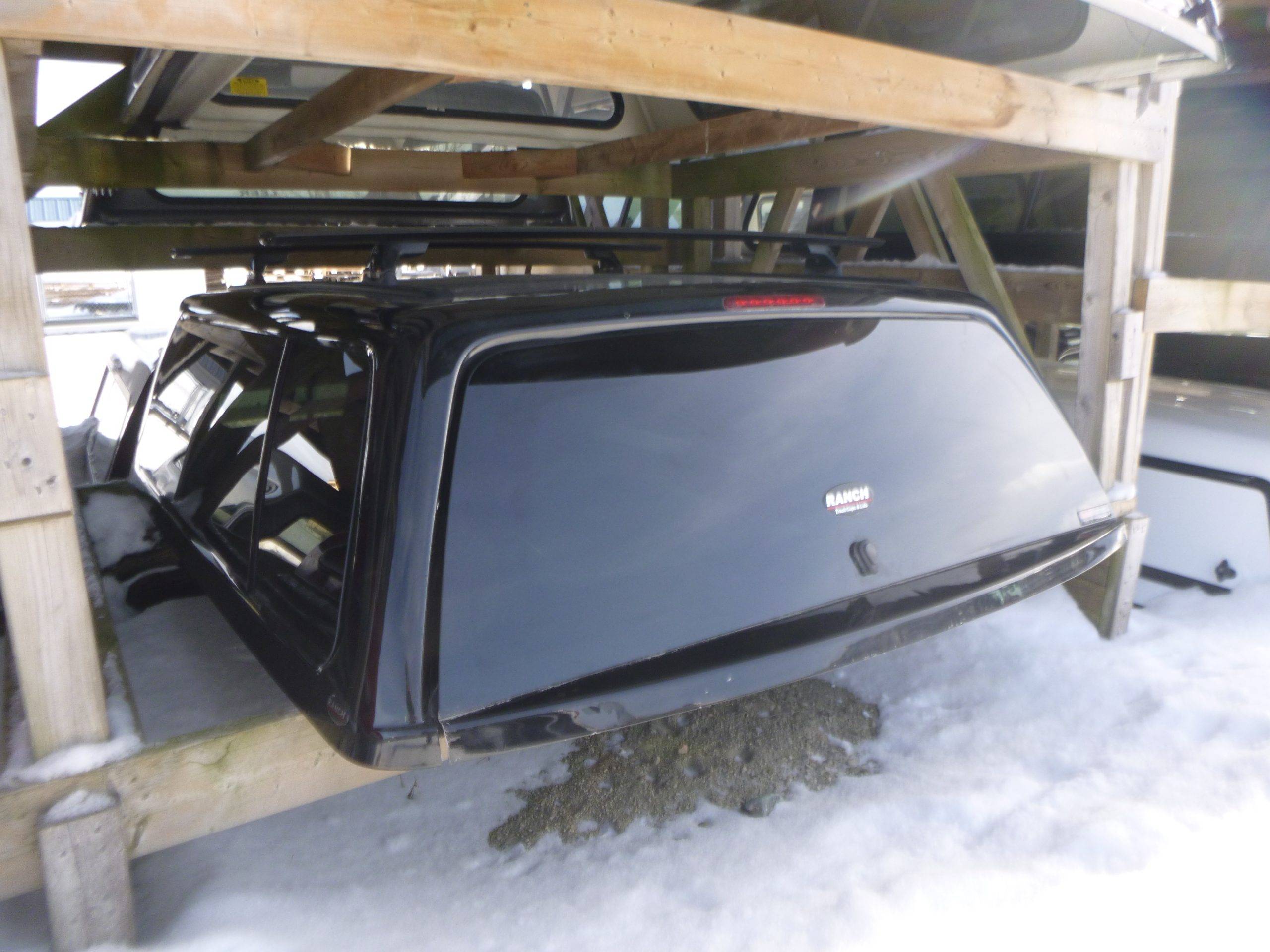 2019 – 2026 Dodge Ram 1500 New Body Style 6’4 PXJ Black Ranch Truck Cap