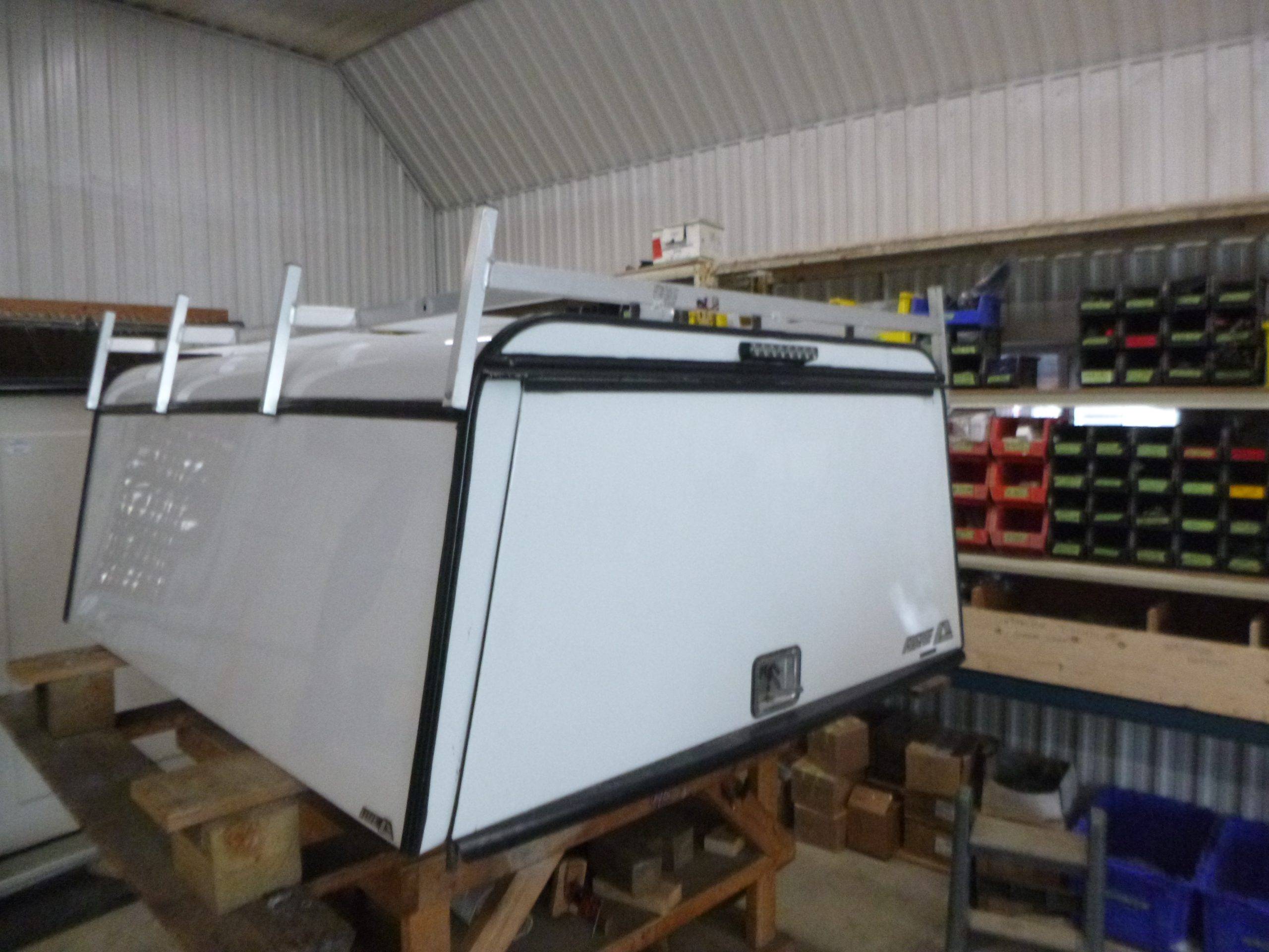2015 – 2022 GMC Canyon or Chevrolet Colorado 6’2 White ARE Contractor Truck Cap - Image 2