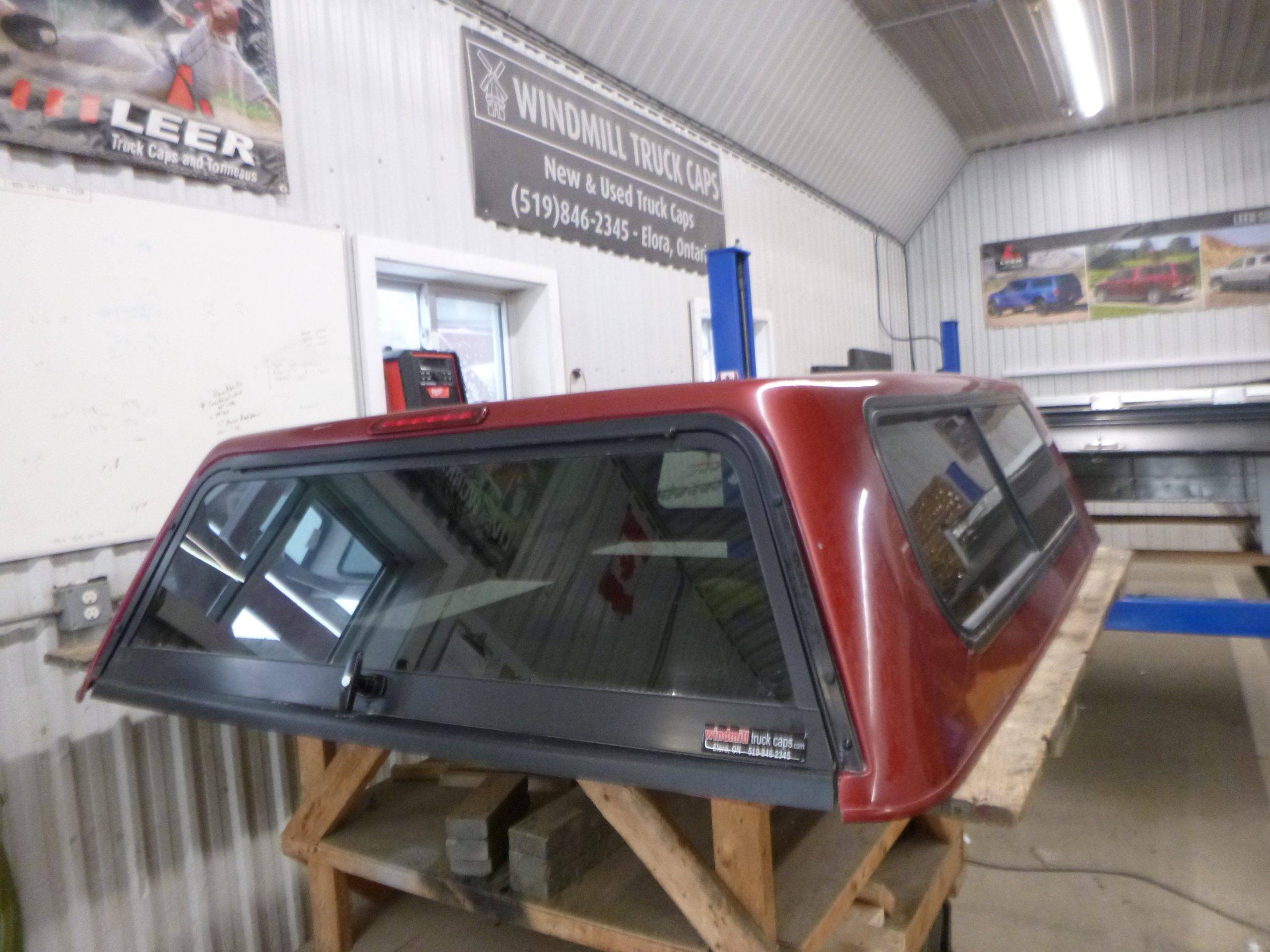2015 – 2022 Chevrolet Colorado or GMC Canyon 6’2 Red Truck Cap - Image 2