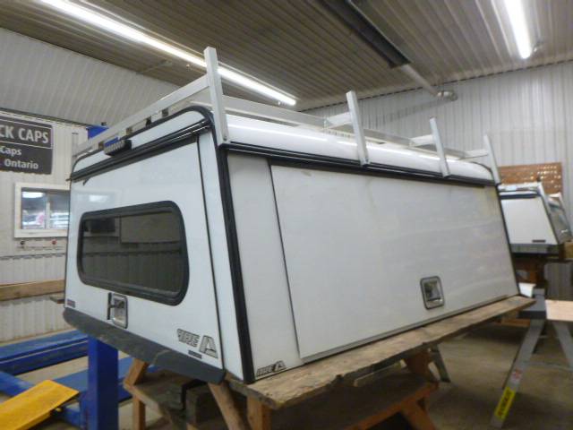 2019 – 2023 Ford Ranger 6′ White ARE Contractor Truck Cap - Image 2