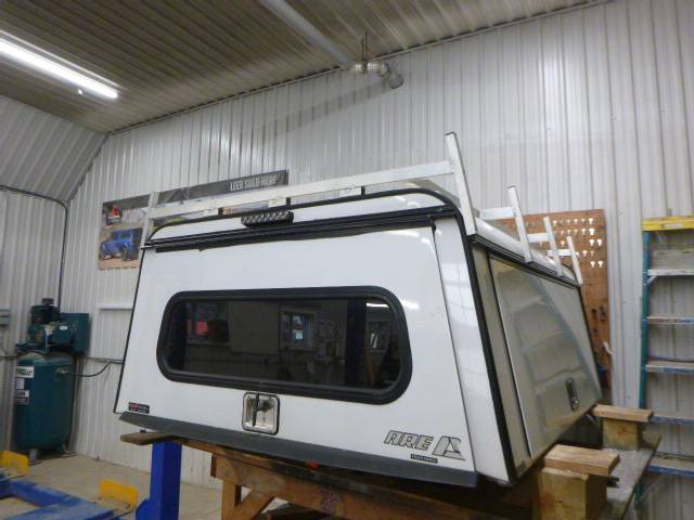 2019 – 2023 Ford Ranger 6′ White ARE High rise Contractor Truck Cap - Image 2