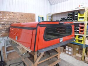 2019 – 2026 Chevrolet Silverado or GMC Sierra 1500 6’6 Pull Me Over Red ARE Contractor Truck Cap
