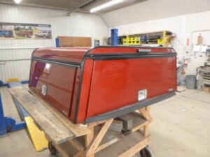2024 – 2026 Ford Ranger 5′ Hot Pepper Red ARE Contractor Truck Cap