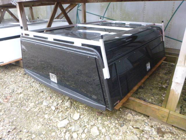 2020 – 2026 NEW Chevrolet Silverado or GMC Sierra HD 2500/3500 6’9 Black Swiss Contractor Truck Cap - Image 2