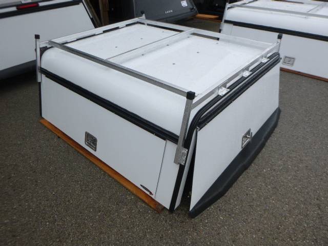 2023 – 2026 NEW Chevrolet Colorado or GMC Canyon 5’2 White Swiss Contractor Truck Cap - Image 2