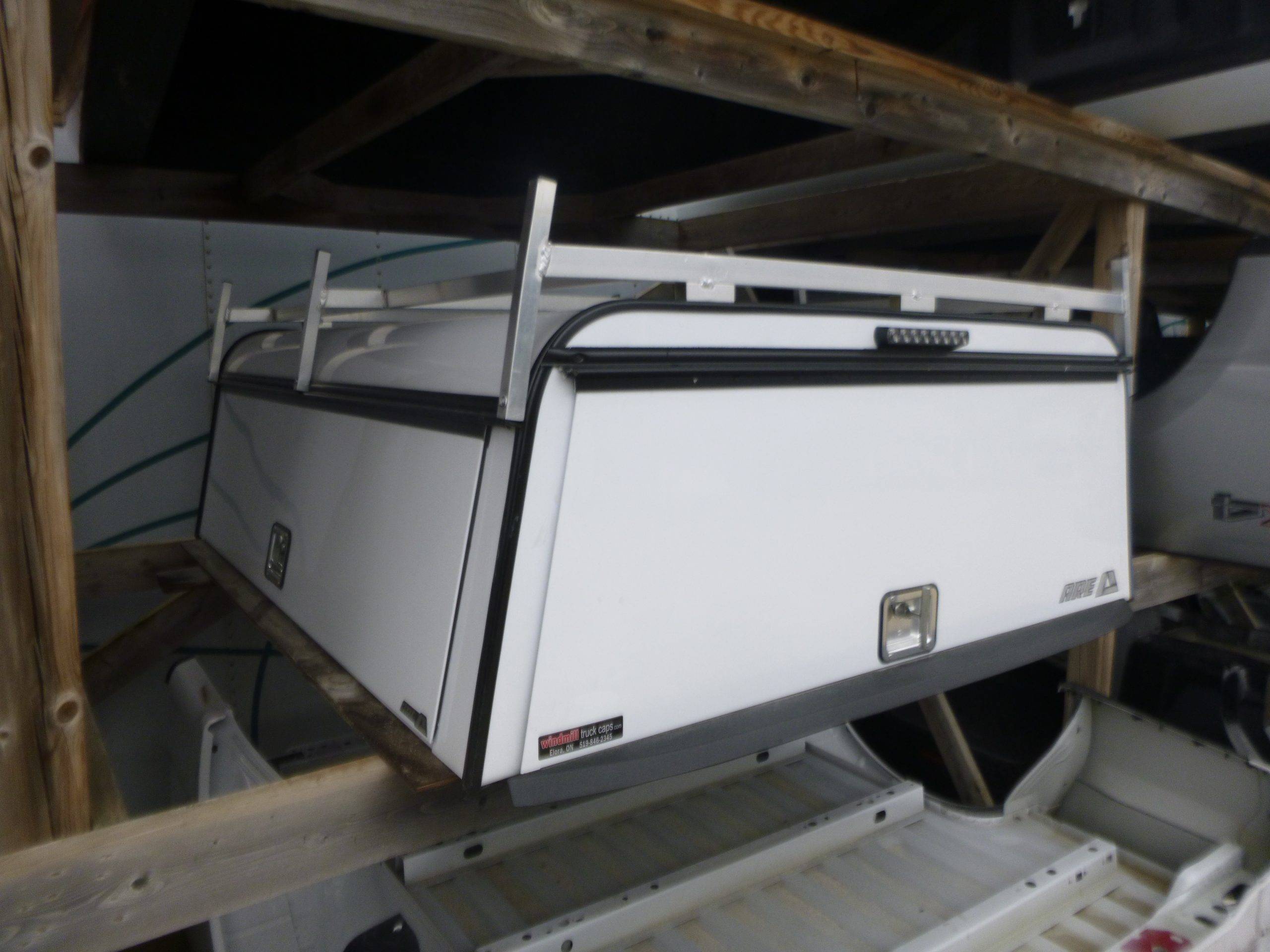2022 – 2026 Nissan Frontier 6’2 White ARE Contractor Truck Cap - Image 2
