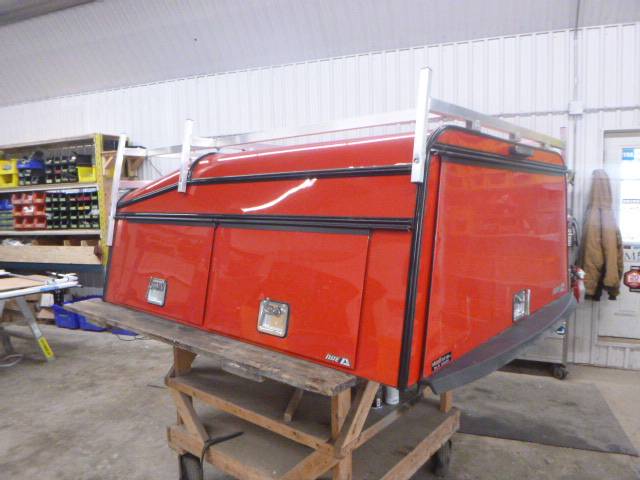 2019 – 2026 Chevrolet Silverado or GMC Sierra 1500 5’8 Pull Me Over Red ARE Contractor Truck Cap - Image 2