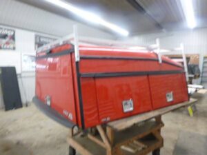 2019 – 2026 Chevrolet Silverado or GMC Sierra 1500 5’8 Pull Me Over Red ARE Contractor Truck Cap