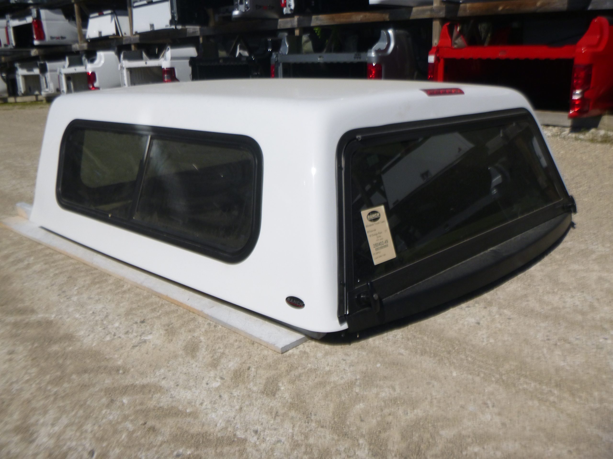 Dodge Ram NEW 6’4 PW7 White Ranch Truck Cap