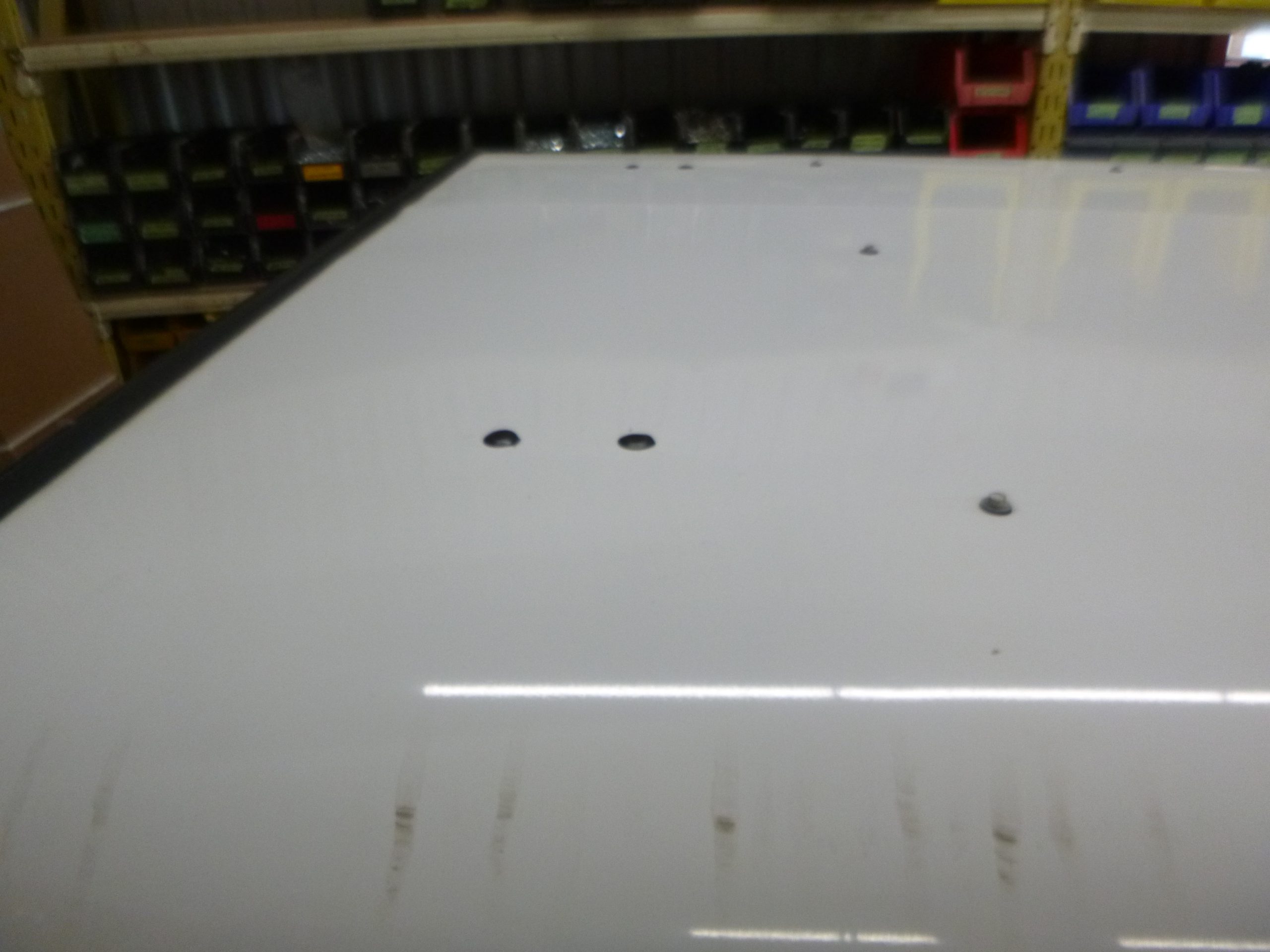 2019 – 2023 Ford Ranger 6′ White ARE Contractor Truck Cap - Image 5
