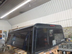2015 – 2022 GMC Canyon or Chevrolet Colorado 6’2 Black ARE Contractor Truck Cap
