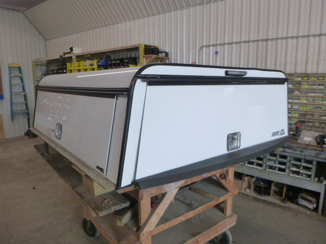 2019 – 2026 GMC Sierra or Chevrolet Silverado 1500 6’6 White ARE Contractor Truck Cap - Image 2