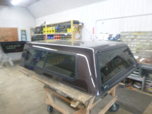 2014 – 2018 GMC Sierra or Chevrolet Silverado 6’6 Brown Contour III Truck Cap