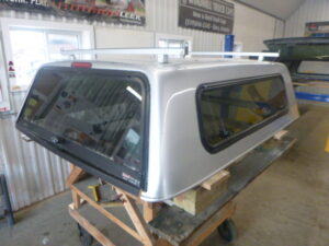 2014 – 2018 GMC Sierra or Chevrolet Silverado 6’6 Silver Truck Cap