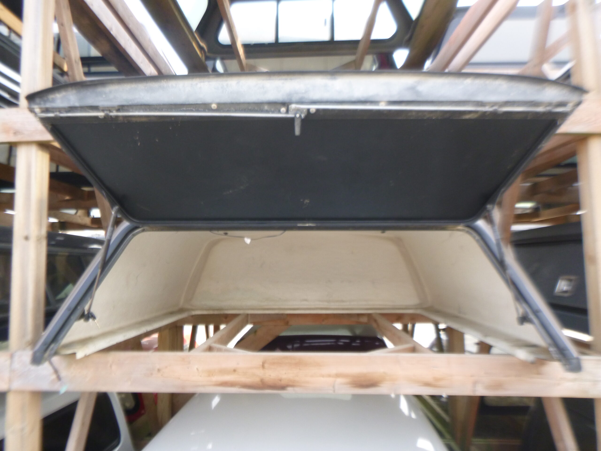 2016 – 2024 Nissan Titan 5’6 HAL Tan ARE Truck Cap - Image 3