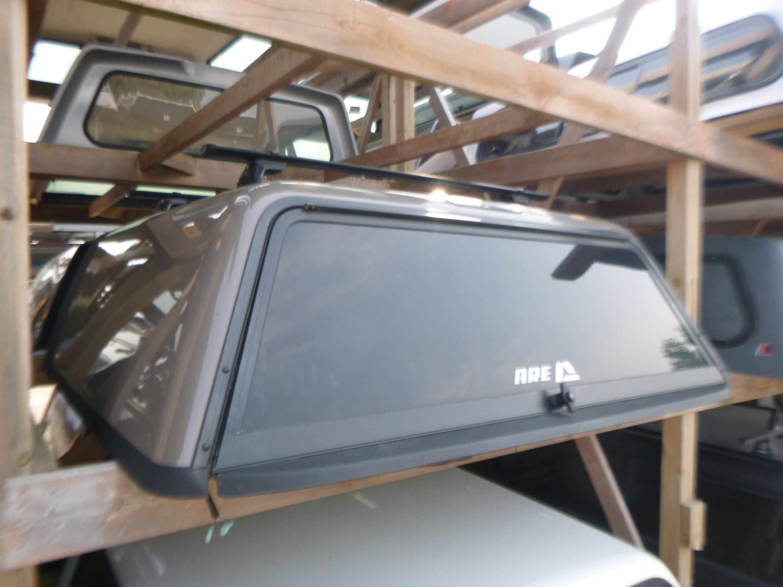 2016 – 2024 Nissan Titan 5’6 HAL Tan ARE Truck Cap - Image 2