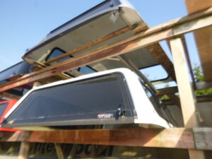 2014 – 2018 GMC Sierra or Chevrolet Silverado 6’6 White ATC Truck Cap