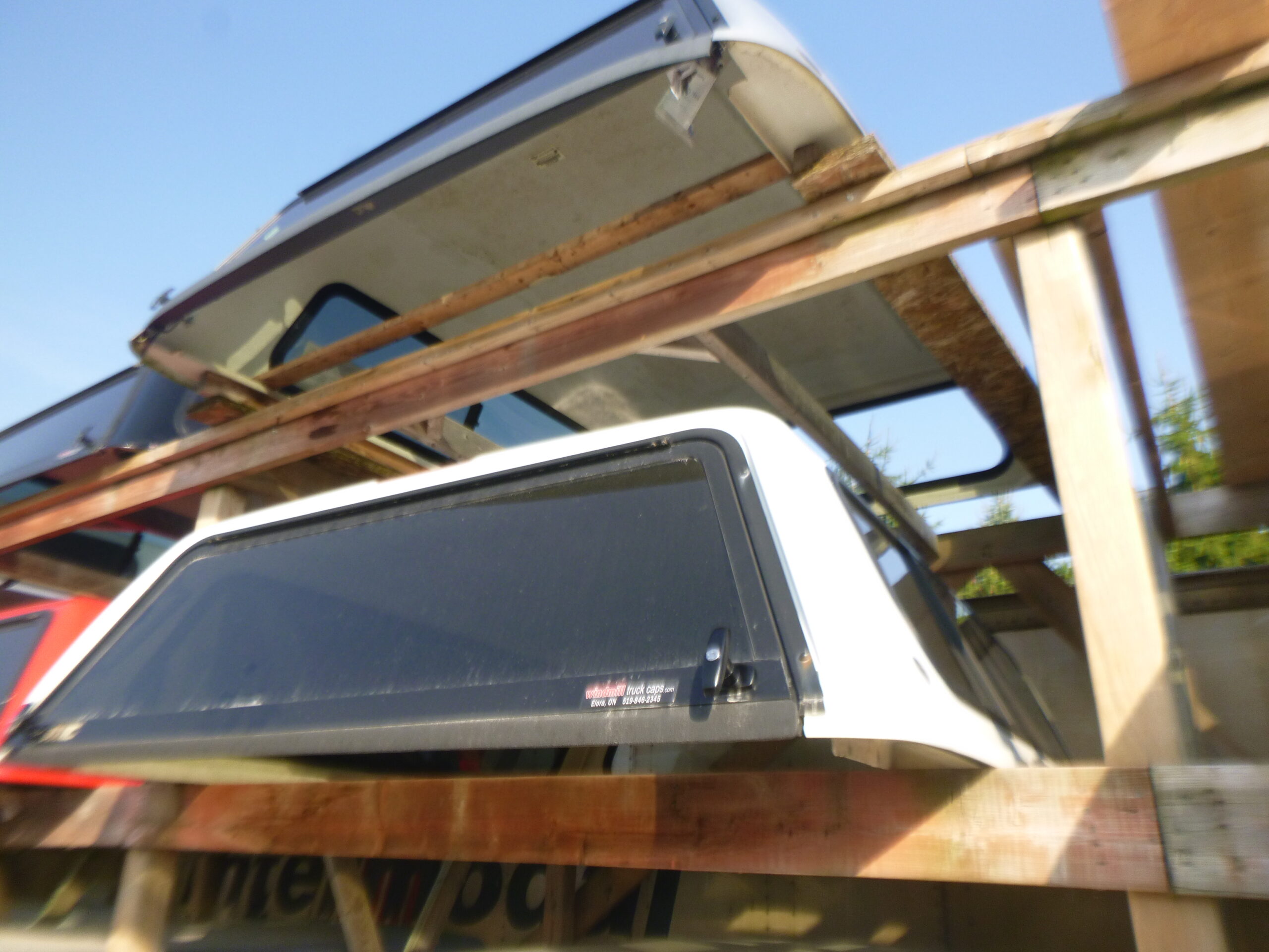 2014 – 2018 GMC Sierra or Chevrolet Silverado 6’6 White ATC Truck Cap