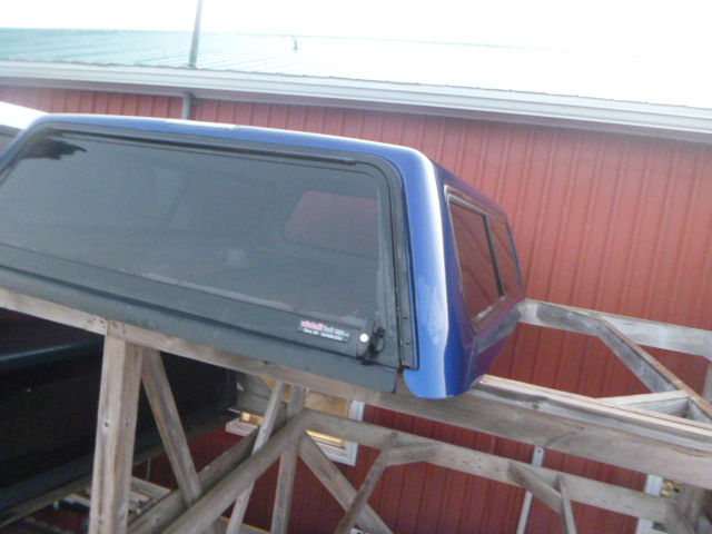 2014 – 2018 GMC Sierra or Chevrolet Silverado 6’6 Blue Truck Cap - Image 2